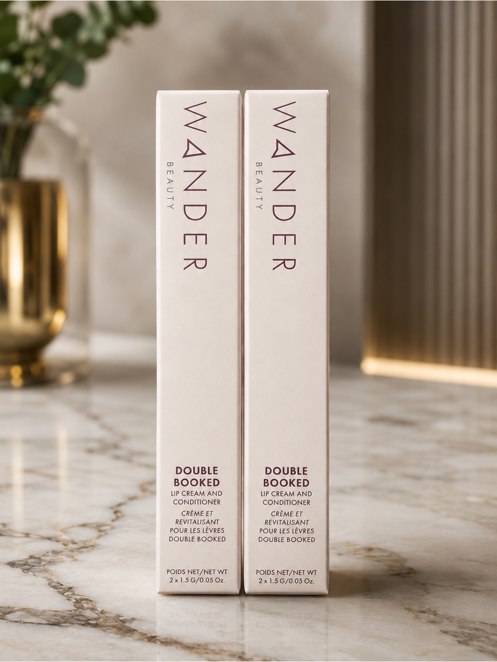 (1) Wander Beauty Double Booked Lip Cream & Conditioner in OTW - BNIB 👄